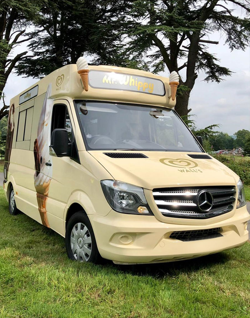 Modern Ice Cream Van