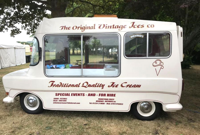 Vintage Ice Cream Van Vintage Ice Cream Van